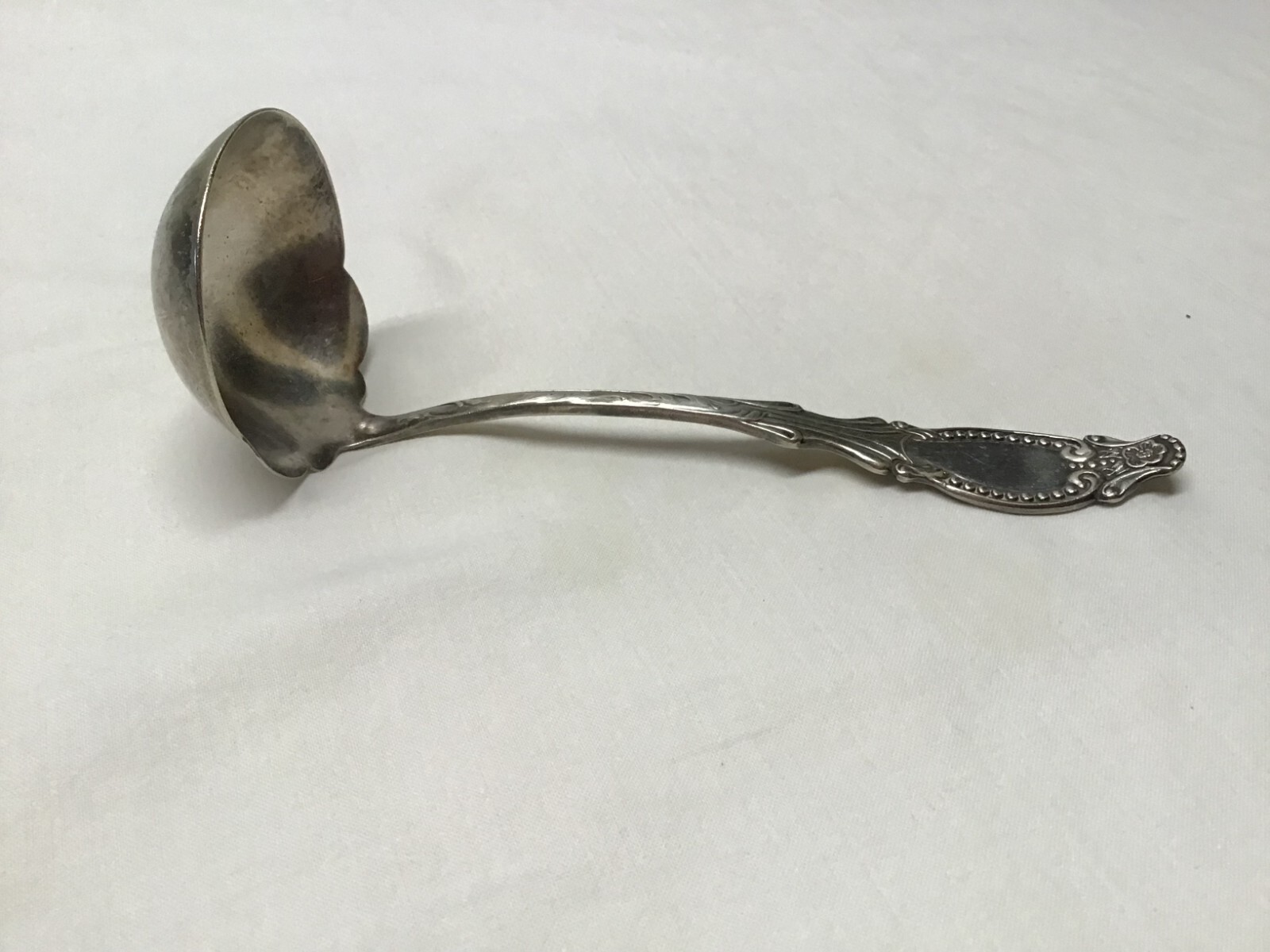 Vintage Reliance Mfg. Co.  A.I.  Silverplate Soup Ladle