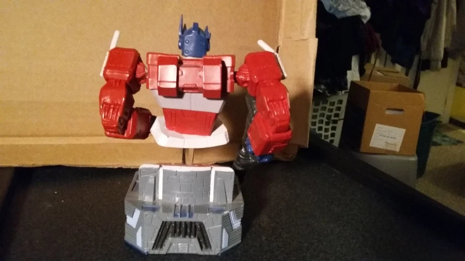 Raro Transformers G1 Optimus Prime Bust Diamond Select 318/1500 CON PROBLEMAS Foto 3 de 4
