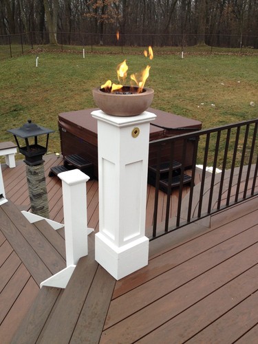 B4BITCK+ 11" FIRE BOWL SS316 Burner COMPLETE DELUXE IN-TABLE FIRE PIT KIT FOR LP - Picture 2 of 7