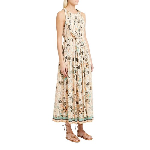 NWT Ulla Johnson Elin Cotton Embroidered Maxi Dress , Size 0 | eBay