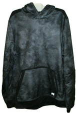 New Boys 2XL 18 Russell Pullover Hoodie Black Dri-Power 360 Reflective Jacket