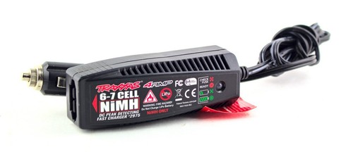Traxxas 2975 Caricabatteria Rapido 4 Amp 6-7 Celle Nimh DC Rilevamento Picco - Foto 1 di 3