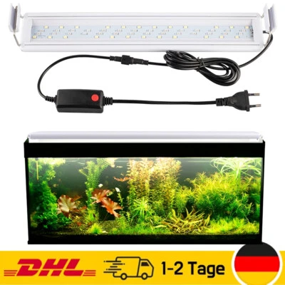 MARKENLOS RGB LED Aquarium Beleuchtung Abdeckung Lampe Vollspektrum Aufsetzleuchte Licht