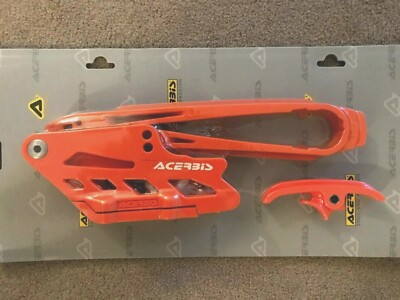 KETTENBLOCK FÜHRUNG SLIPPER SLIDER SET KTM XCF-W 350 500 2020-2023 ORANGE