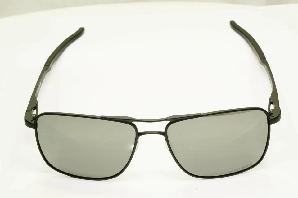 Gafas de sol Oakley Gauge 6 gris espejo Prizm negro polvo carbón para hombre OO 6038 0157 Foto 2 de 4