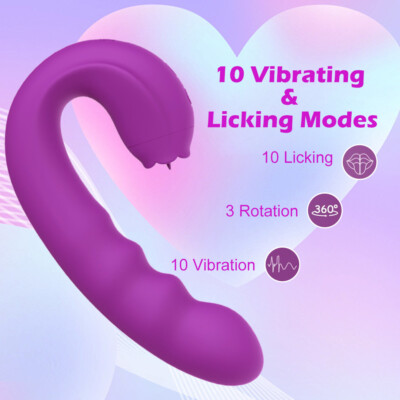 Anal-Clit-Dual-Vibrator-G-Spot-Dildo-Rabbit-Adult Sex Toy Massager Women  Couples | eBay