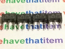 2SD637-Q / D637-Q / TRANSISTOR / M TYPE MOLD / PANASONIC / 4 PIECES  qzty 