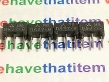 2SD637-Q / D637-Q / TRANSISTOR / M TYPE MOLD / PANASONIC / 4 PIECES  (qzty)