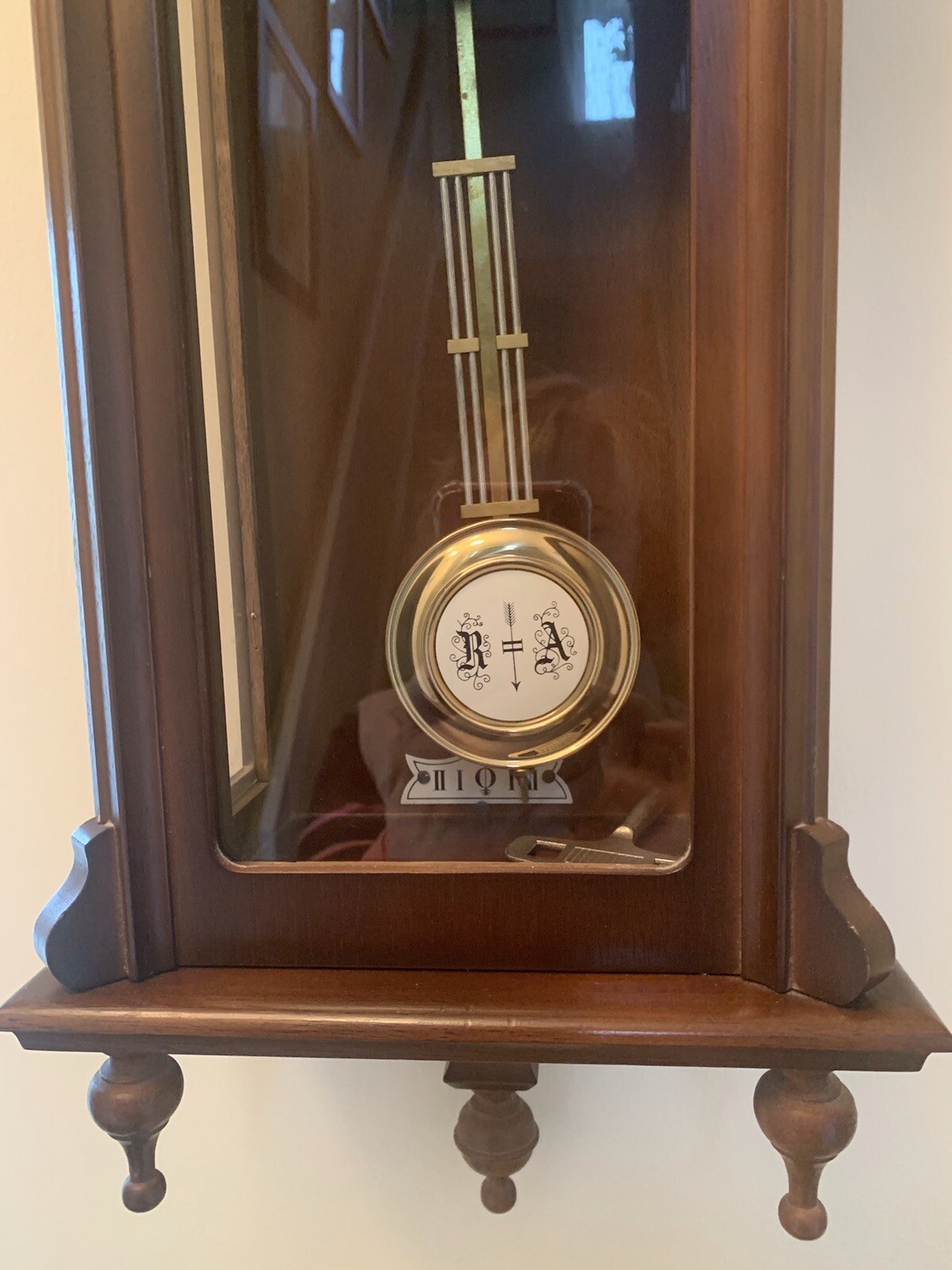 lovely Vintage Vienna wall clock eBay