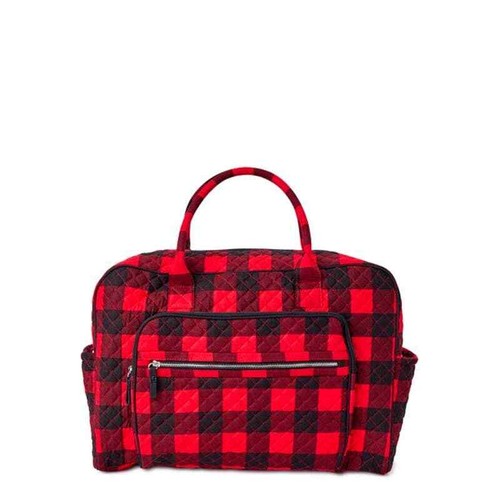 Multi Compartments Red Buffalo Plaid 