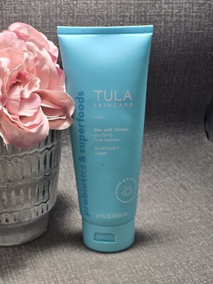Tula Skincare- The Cult Classic- Purifying Face Cleanser- 6.7oz- New!