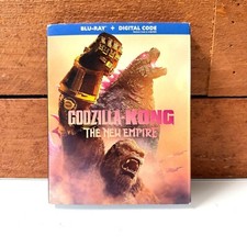 Godzilla X Kong: the New Empire Blu-ray  Digital, 2024 New Sealed Slip Cover