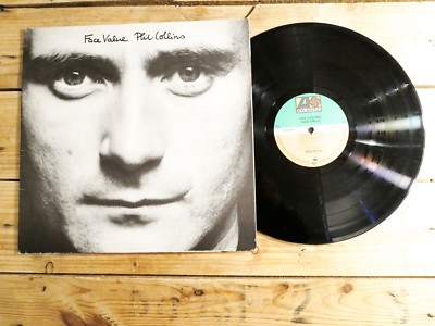 PHIL COLLINS VALUE FACE LP 33T VINYL EX COVER EX ORIGINAL 1981 GATEFOLD