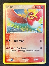 Ho-Oh HOLO BLEED SWIRL! 1/17 2007 Pop Series 5 Pokemon Card Promo Holo Exclusive