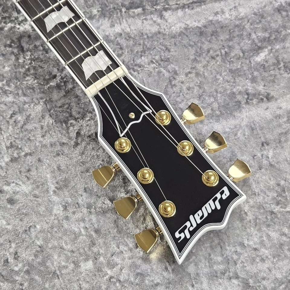 Guitarra Eléctrica EDWARDS / E-EC-CTM -Blancanieves- Tipo Les Paul Foto 4 de 4