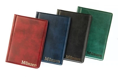 MC SAMMLER Münzenalbum Münzalbum für 96 Stück 1 Euro, 2 Euro Münzen, 50 Eurocent NEU!