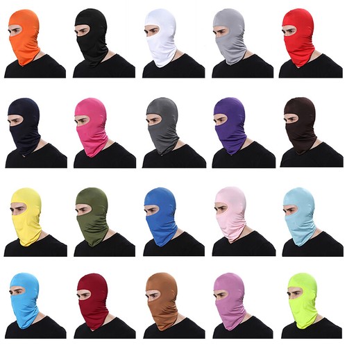 Hunting Balaclava Lycra Full Face Cover Shield Neck Tube Warmers Scarves Snoods - Picture 6 of 33
