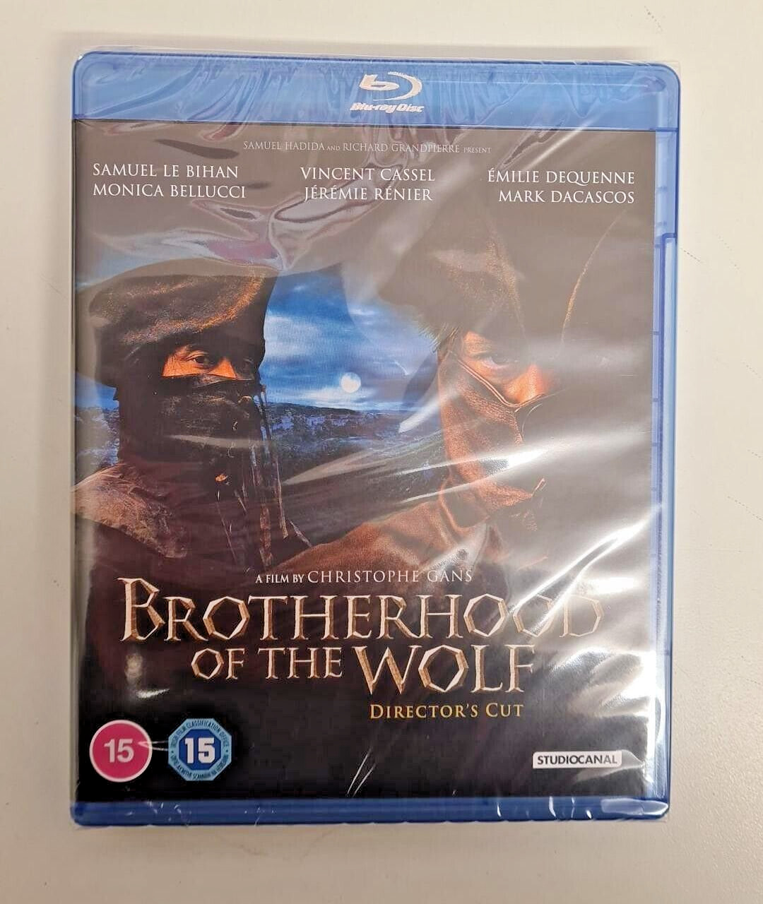 BLU-RAY   BROTHERHOOD OF THE WOLF    BRAND NEW SEALED UK STOCK