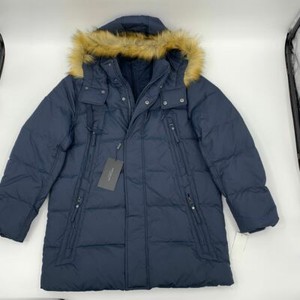 Novyj Endryu Mark Puhovik Kurtka Palto Razmer L Temno Poliester Muzhskie Q484 Ebay