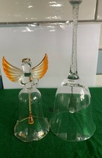 GLASGLOCKEN EIN ENGEL UND EINE GERSTE DREHGRIFF PERFEKT