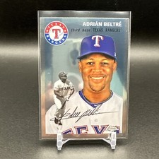 2023 Chrome Platinum Anniversary Base #454 Adrián Beltré  - Texas Rangers