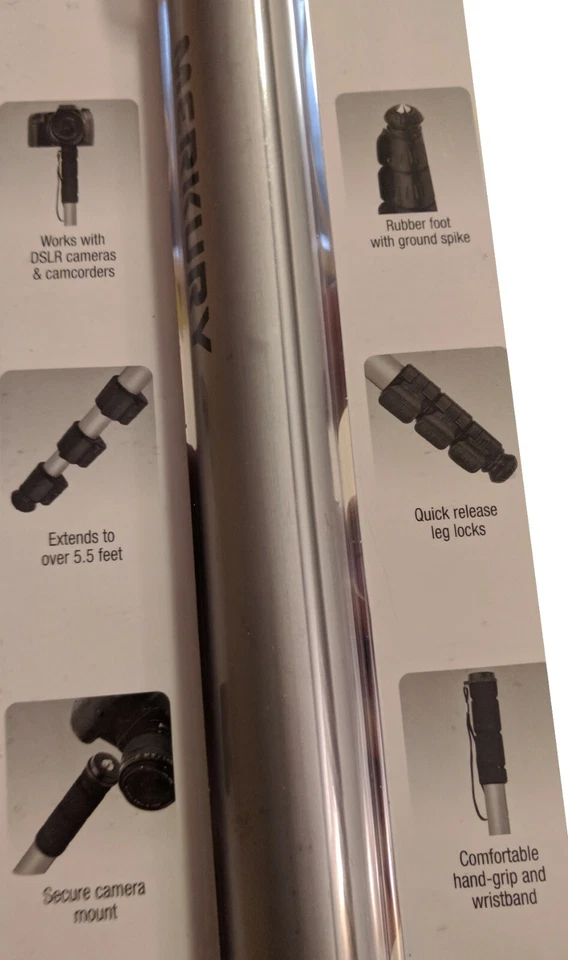 Merkury Innovations 70 Inch Camera and Camcorder Monopod - Image 4 of 4