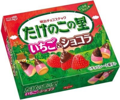 Japan Strawberry Chocolate CHOCOCONES Biscuit Cookies Snack Food