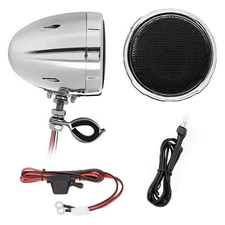 Boss Audio 3" MCBK425BA Motorcycle Speaker BT System Chrome 600W Pair
