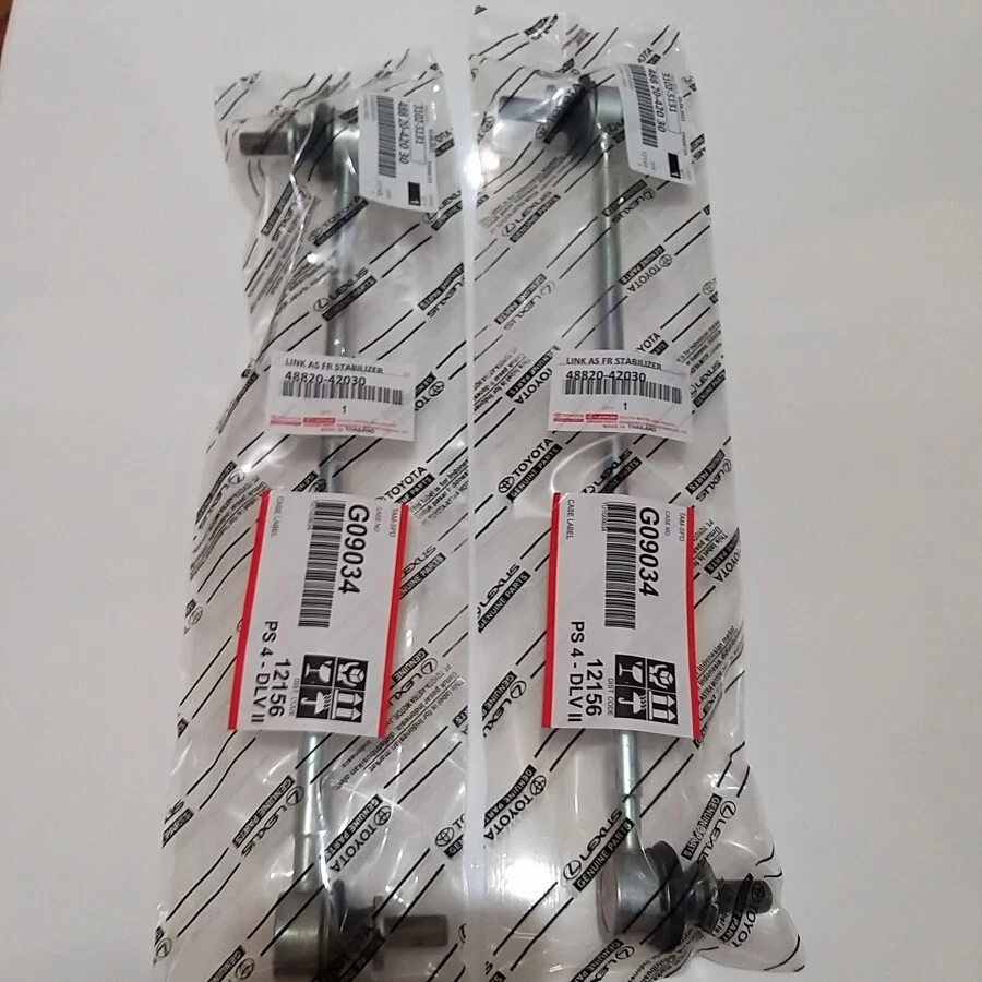 2X Enlace estabilizador delantero genuino Lexus Toyota Alphard Vellfire ANH20 48820-42030 Foto 3 de 4