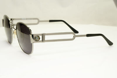 Authentic Vintage Gianni Versace Silver Plated Medusa Greca Sunglasses Vintage 90s Gianni Versace Silver Medusa Sunglasses - O/S  main image 3