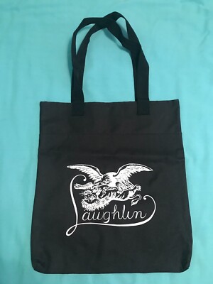 Homer Laughlin China Eagle Over Lion Logo Tote Bag in Black | Fiesta Go-Along