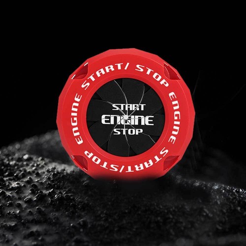 1Pc Auto Car Engine Start Stop Push Button Switch Cover Sticker Trim Accessories - Bild 5 von 15