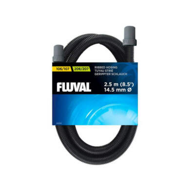 Fluval Rippenschlauch für 105/205, 106/206, 107/207 Filter, 8,5 Fuß (2,5 m)