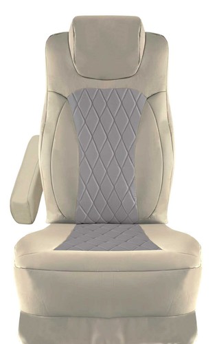 Cubiertas de asiento para silla Capitán autocaravana autocaravana cámper se adaptan a Jayco Greyhawk 2017-2020 - Imagen 17 de 21