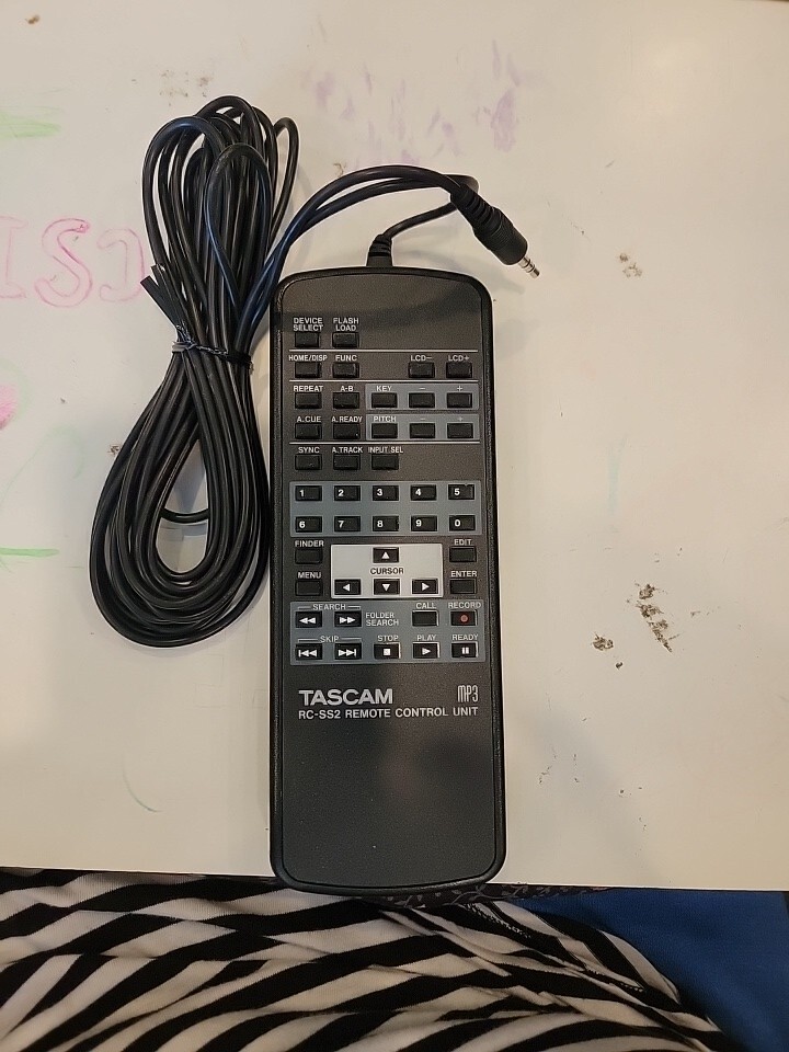 TASCAM RC-SS2 MP3 WIRED REMOTE CONTROL | eBay