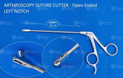 Pince Punch Réutilisable Pour Arthroscopie - Droite, 3,5 X 135 Mm, Instrument Orthopédique