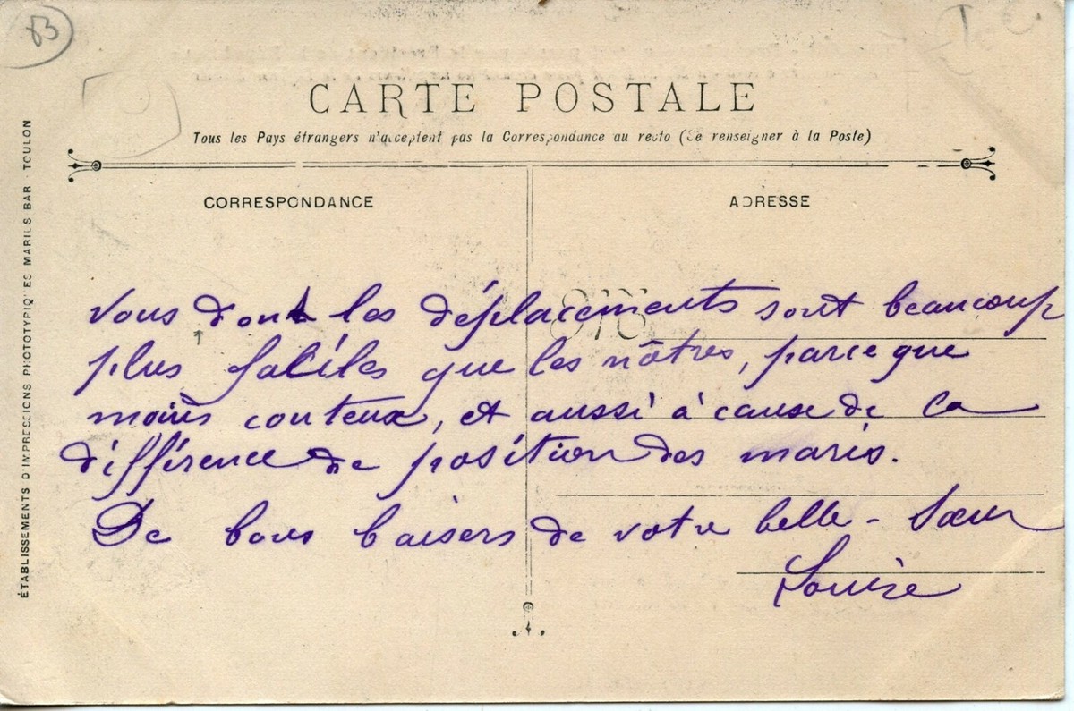 CPA 83 Toulon Marine Militaire - Lavage Du Pont - Carte Postale Ancienne 1900