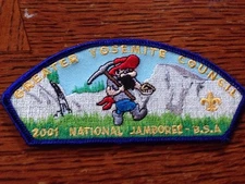MINT 2001 JSP Greater Yosemite Council Blue Border
