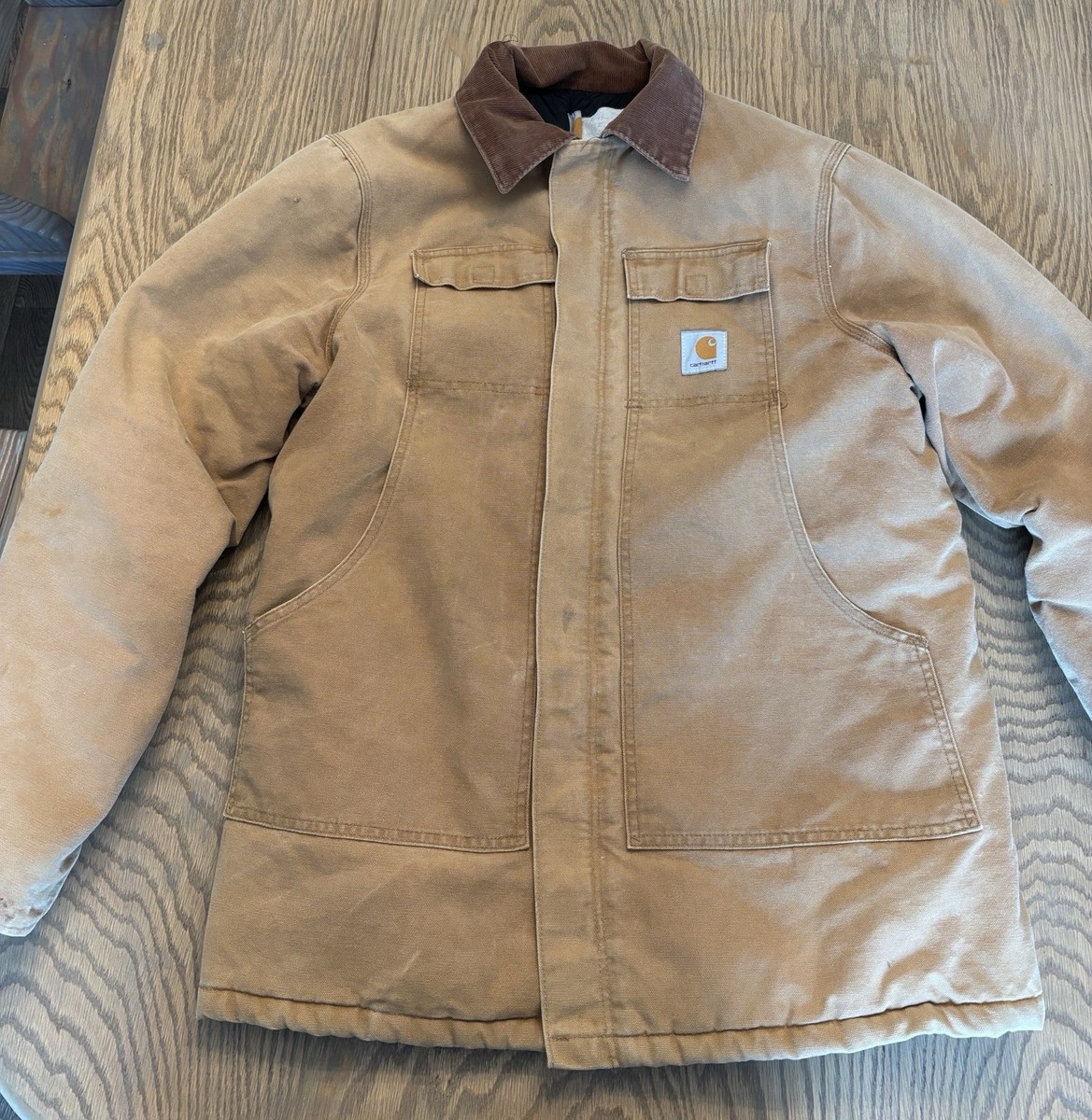 Vintage 90s Carhartt Arctic Quilt Lined Traditional Coat Vintage 90s Carhartt Arctic Quilt Lined Traditional Coat