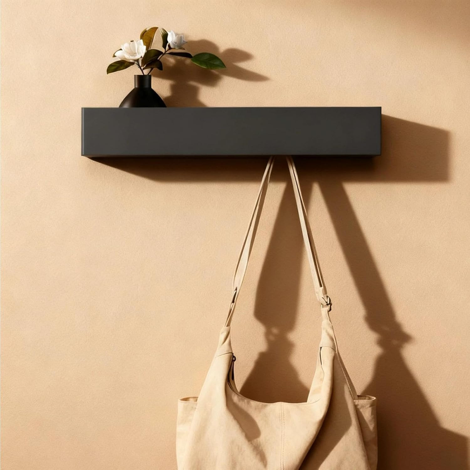 Appendivestiario Salvaspazio 43,5 cm - Legno e Ganci Discreti