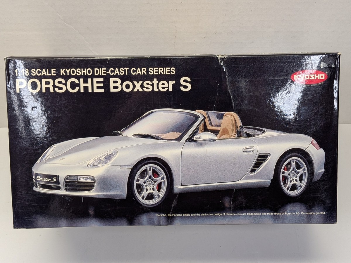 Kyosho 1:18 Porsche Boxster S ダイキャストモデル 1/18 KYOSHO PORSCHE BOXSTER S , SILVER , 8381 AS | eBay