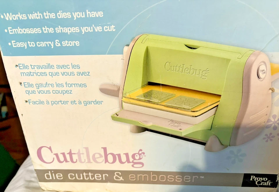 Cuttlebug Die Cutter & Embossing Machine & Embosser Provo Craft NIB - Image 2 of 4
