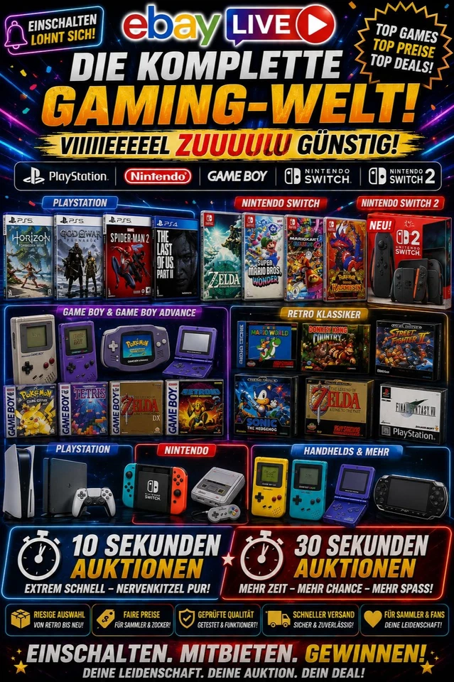 SPONTANER-STREAM🔥  Viiiiieeeeel zuuuuuu günstig! Jetzt live mitbieten!🔥