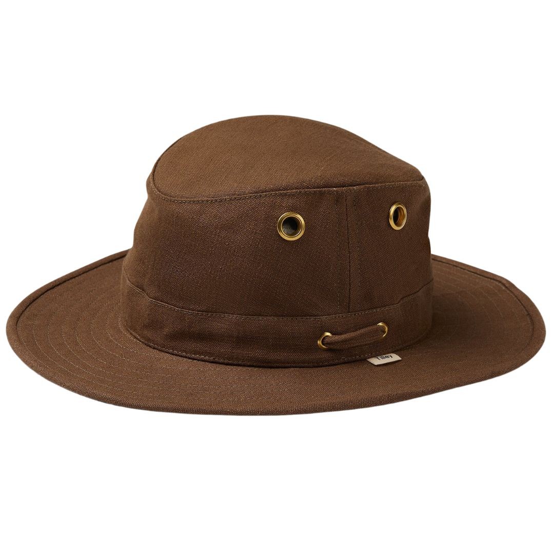 Tilley TH5 Hemp Hat, Mocha, 7 3/8