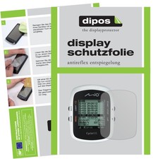 3x Pellicola Protettiva per Mitac Mio Cyclo 105 HC Protezione Schermo