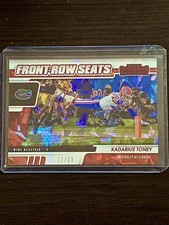 2021 Contenders Draft Picks Kadarius Toney Front-Row Seats Cracked Ice #’d /23