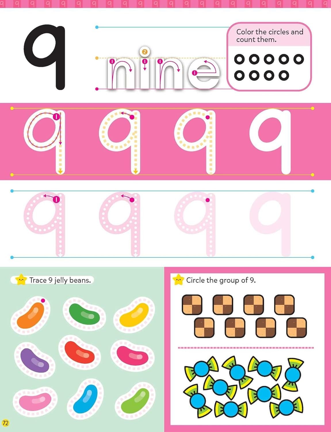 Play Smart Wipe-Clean Workbook: Ages 2-4: Tracing, Letters, Numbers, Shapes