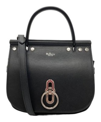 Mulberry Small Amberley Satch Classic Smooth Calf 2Way Shoulder Bag Crossbody