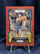 2023-24 Prizm ANDREW NEMBHARD #211 Red Sparkle SP, Rare! 