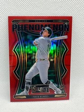 2025 Panini Select Nick Kurtz Phenomenon Red Prizm 80/99